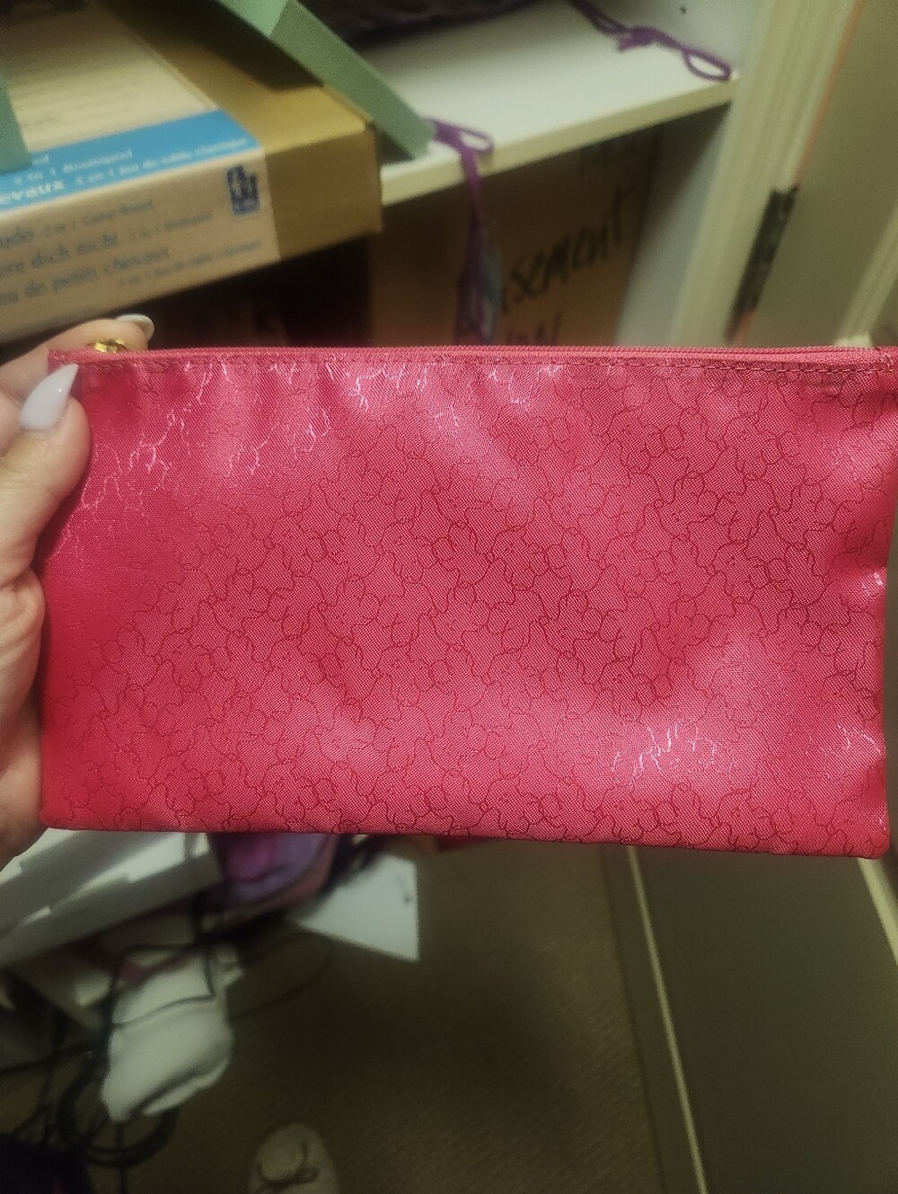 TOUS Milosos Fuchsia Pink Toiletry/Cosmetic Bag 2012 – NEW/Unused – Complete Box